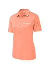 Women's Coral Polo Shirt