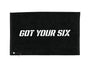 Black Golf Towel
